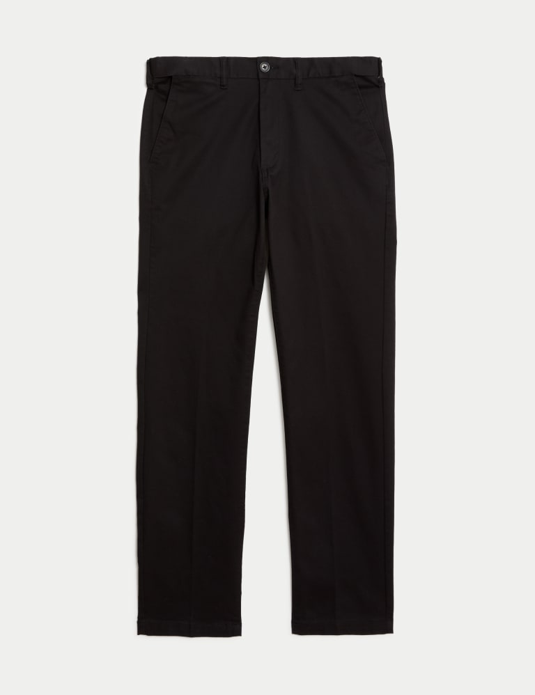 Mens chino best sale trousers m&s