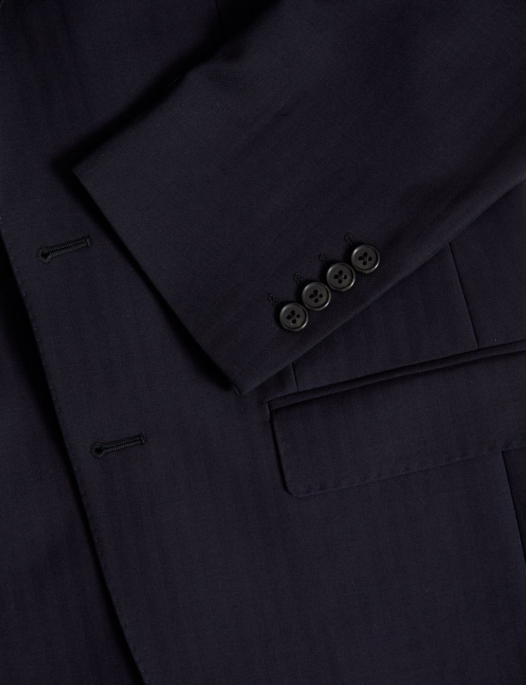 Regular Fit Herringbone Pure Wool Suit Jacket | M&S SARTORIAL | M&S