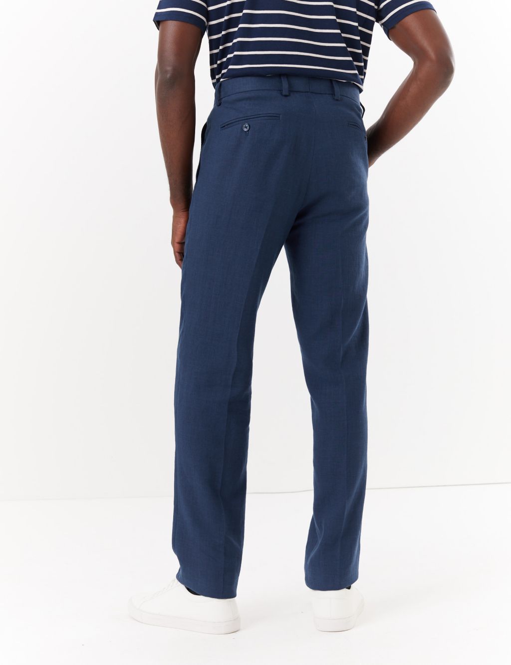 Regular Fit Italian Linen Miracle™ Trousers 2 of 6