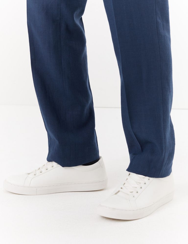 Regular Fit Italian Linen Miracle™ Trousers 5 of 6