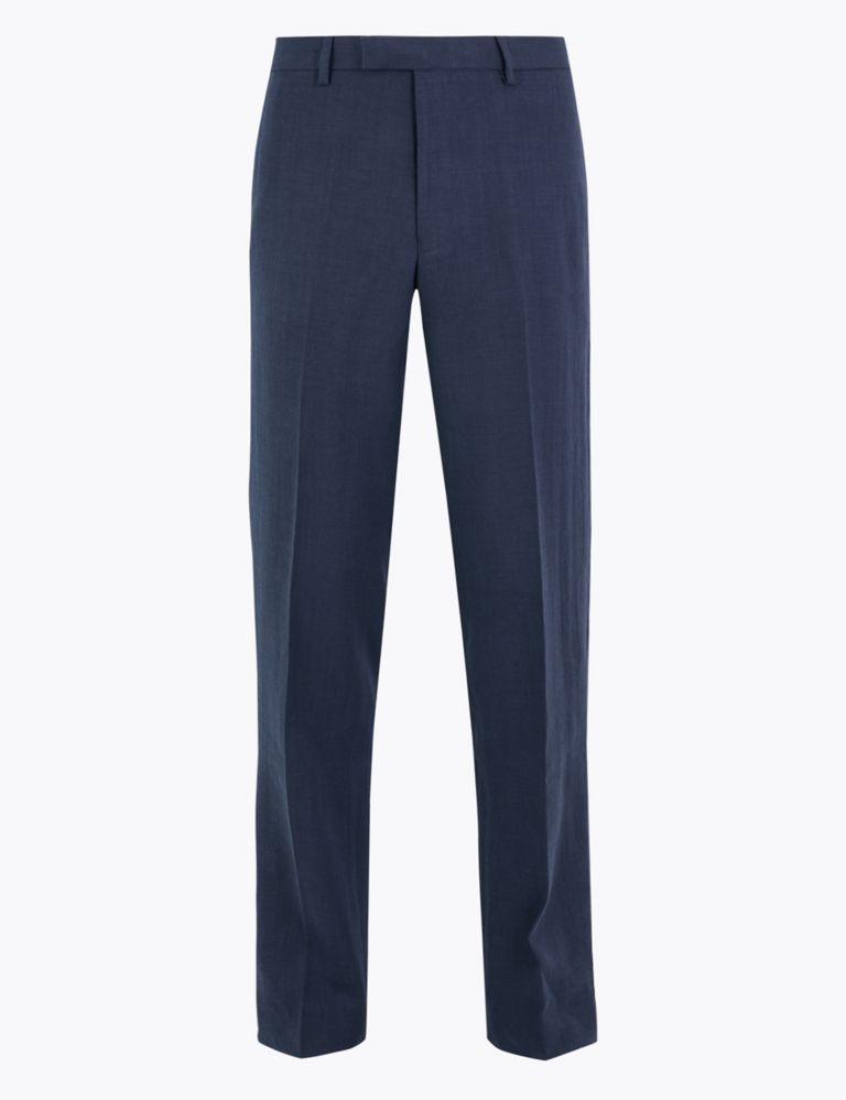 Regular Fit Italian Linen Miracle™ Trousers 2 of 6