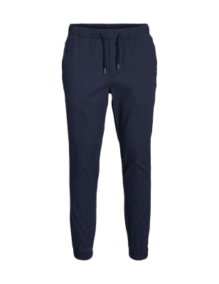 Straight Fit Utility Stretch Trousers