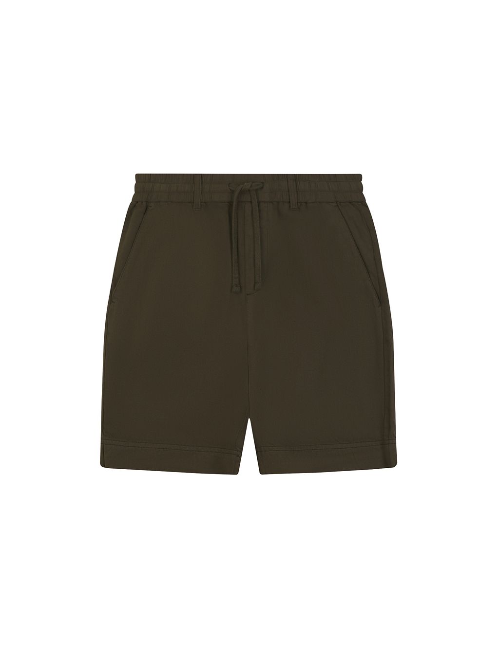 Regular Fit Linen Blend Shorts 1 of 5