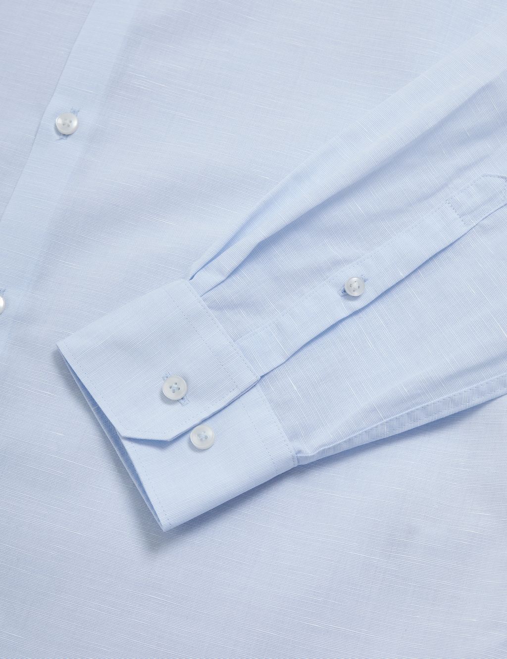 Regular Fit Linen Blend Weave Shirt 4 of 8