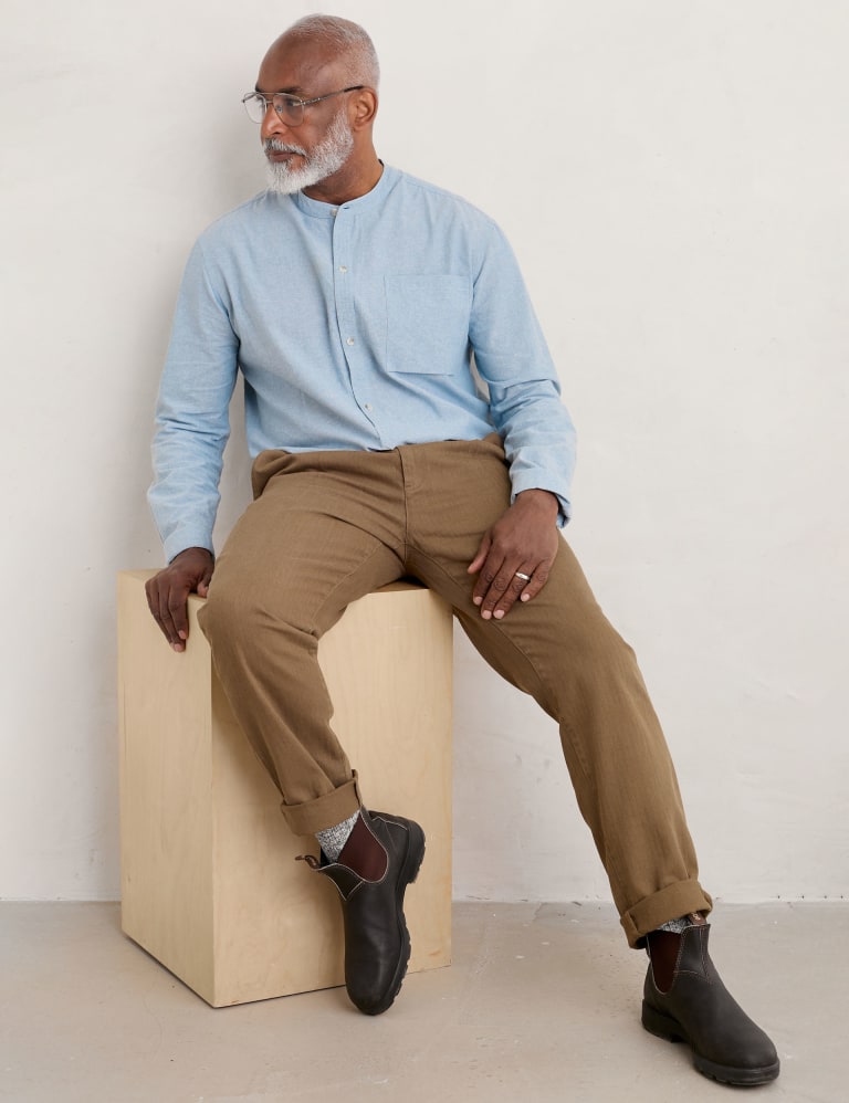 Mens linen cargo trousers uk sale