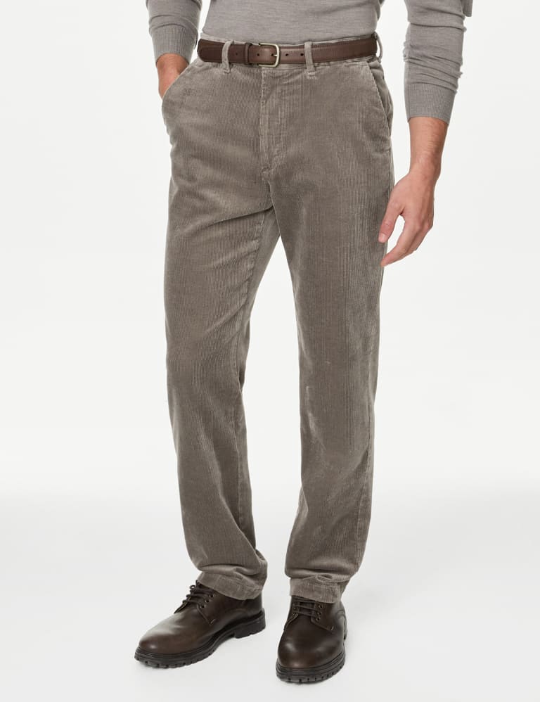 Regular Fit Luxury Corduroy Trouser 4 of 5