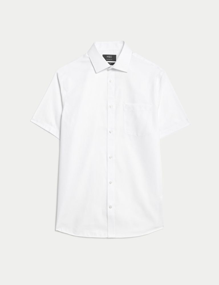 Regular Fit Non Iron Pure Cotton Print Shirt 3 of 7