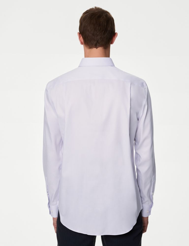 Regular Fit Non Iron Pure Cotton Twill Shirt 3 of 4
