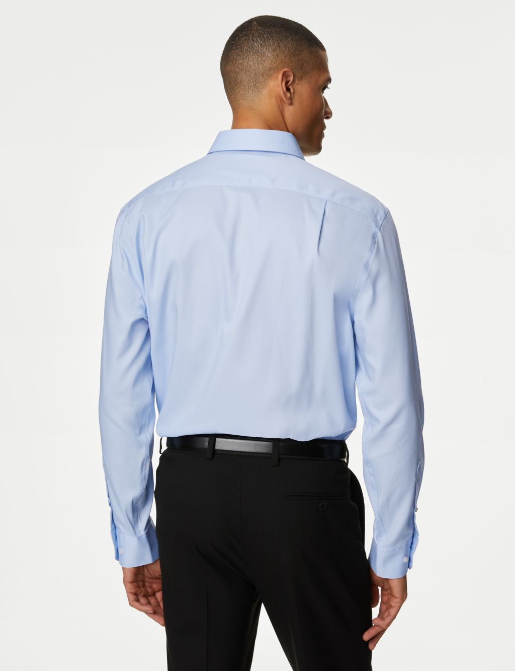 Regular Fit Non Iron Pure Cotton Twill Shirt 5 of 5