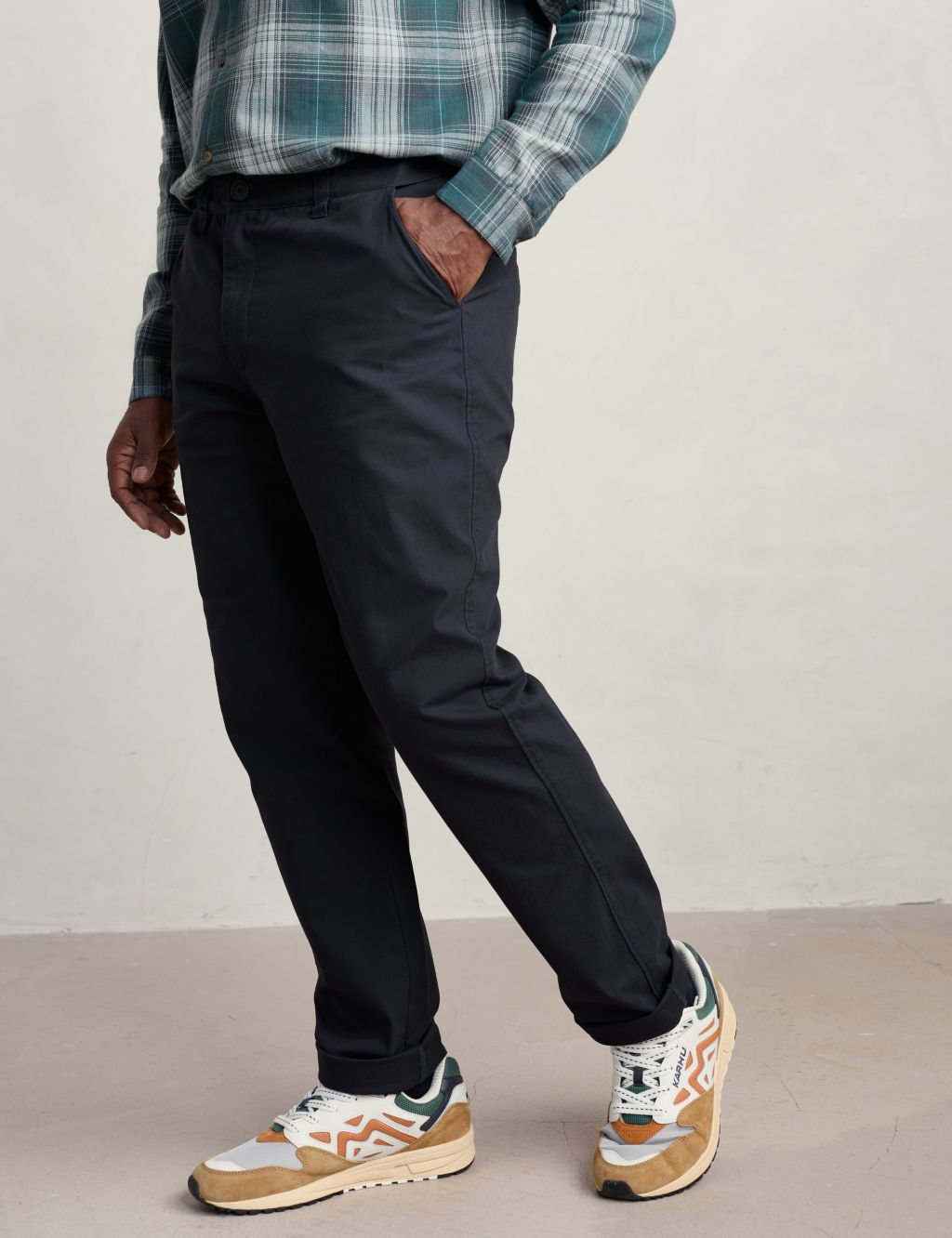 Regular Fit Organic Cotton Cargo Trousers 2 of 5