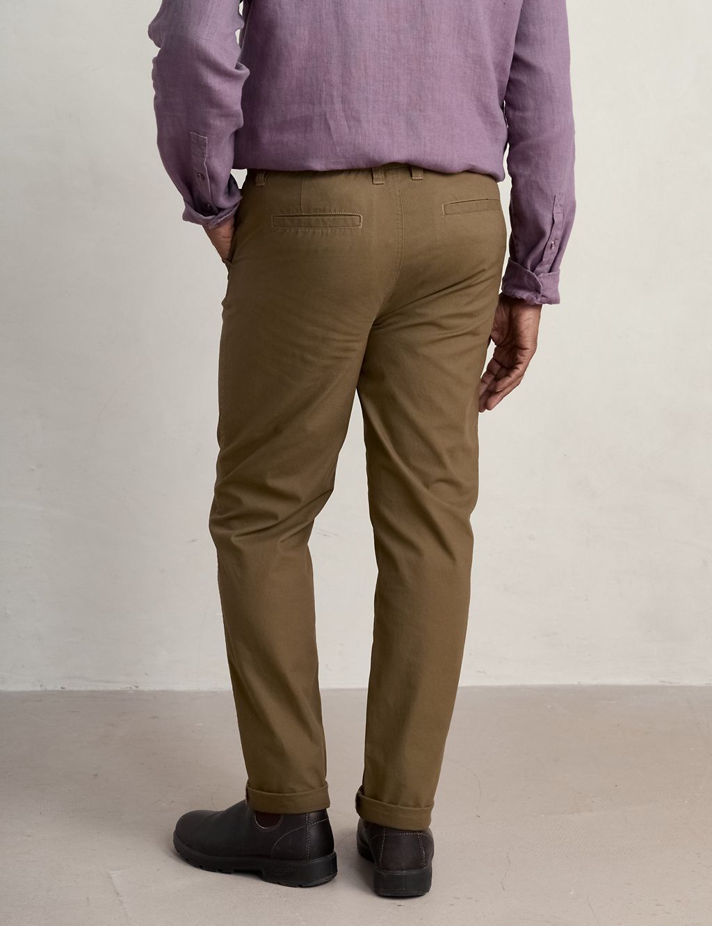 Regular Fit Organic Cotton Cargo Trousers 4 of 5