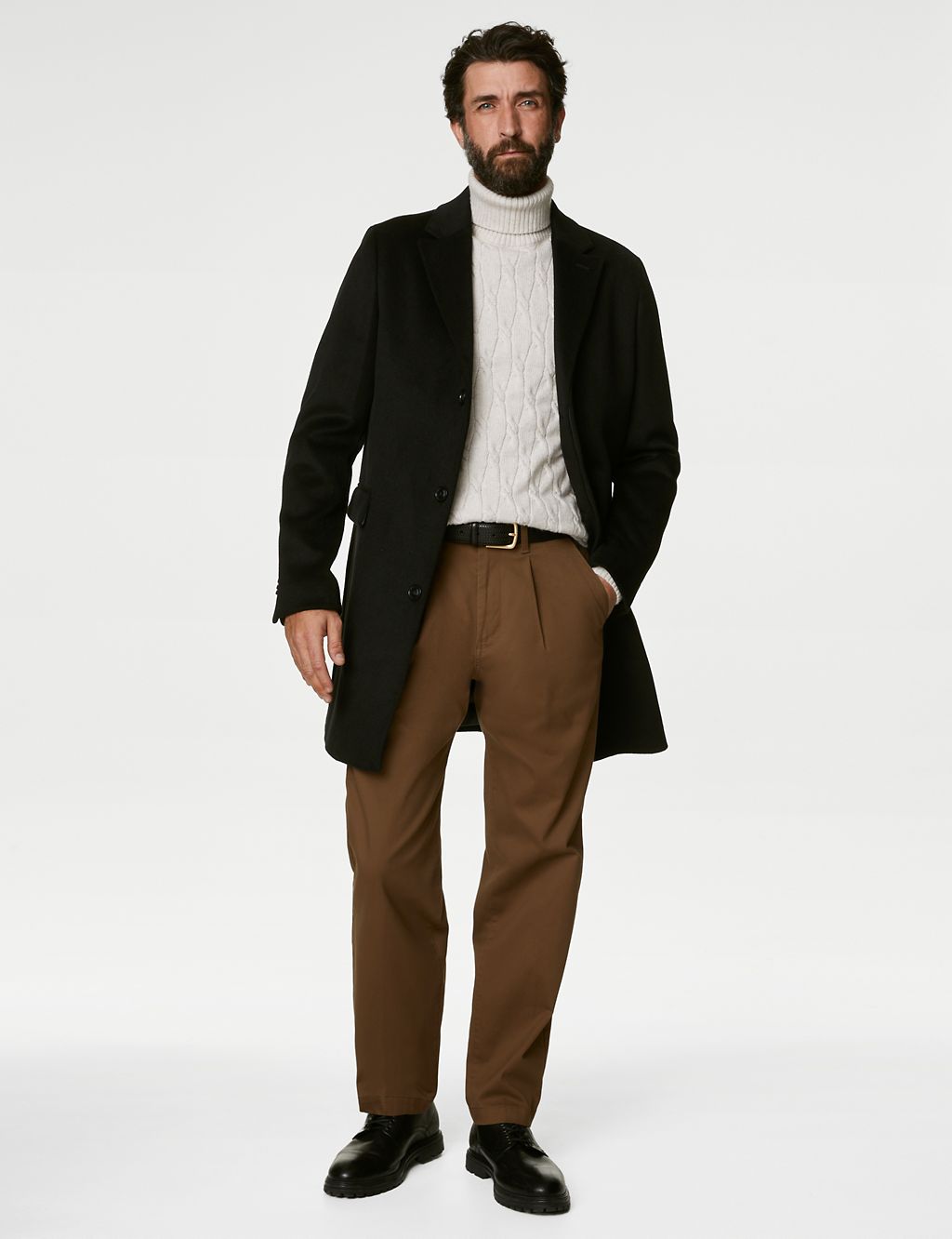 Regular Fit Pleated Heritage Chinos 2 of 5
