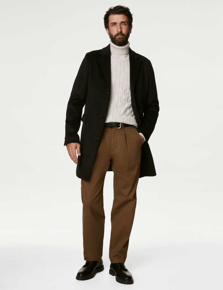 Regular Fit Pleated Heritage Chinos 3 of 5