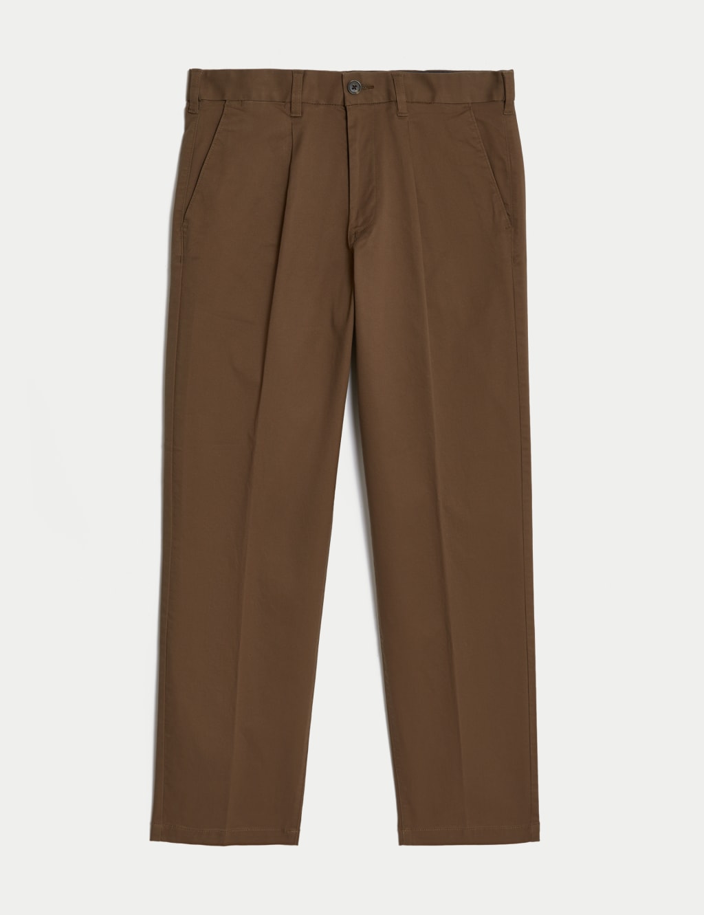 Regular Fit Pleated Heritage Chinos 1 of 5