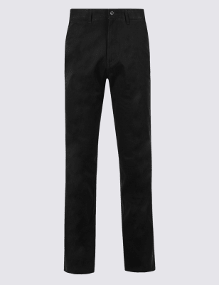 m and s mens cotton chinos