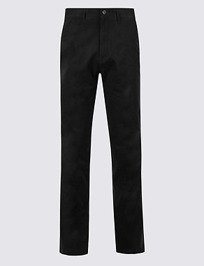 Regular Fit Pure Cotton Chinos Image 2 of 4