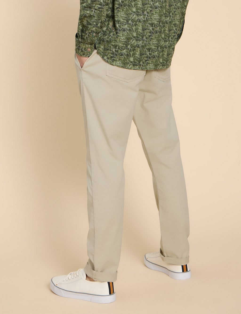 Regular Fit Pure Cotton Chinos 2 of 6
