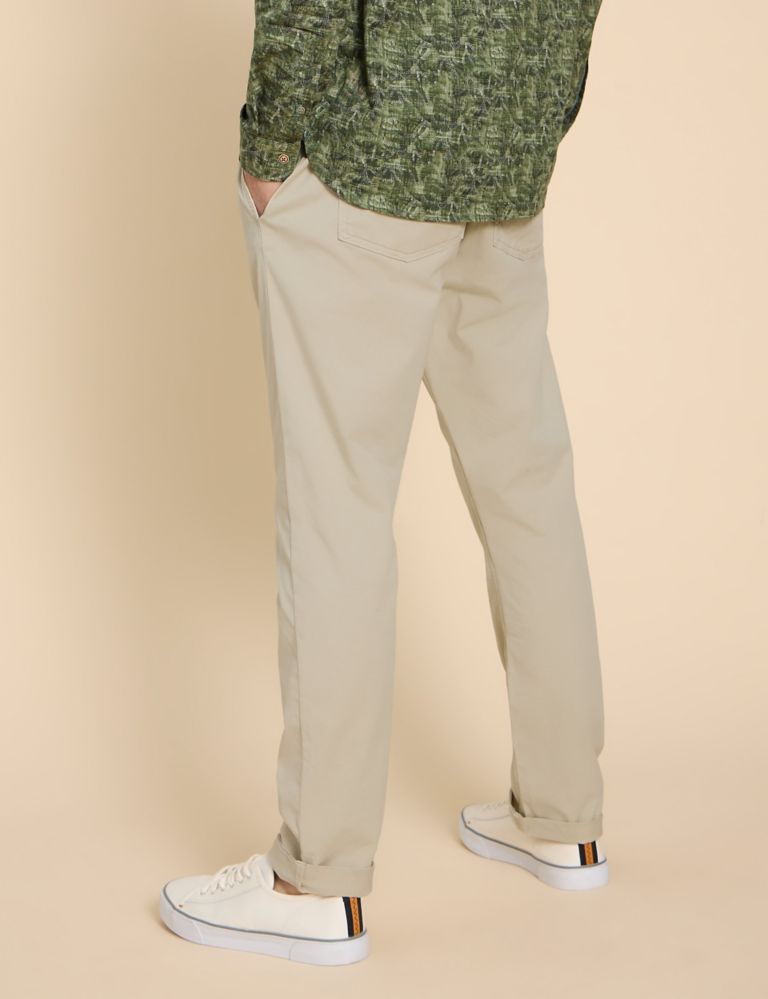 Regular Fit Pure Cotton Chinos 3 of 6
