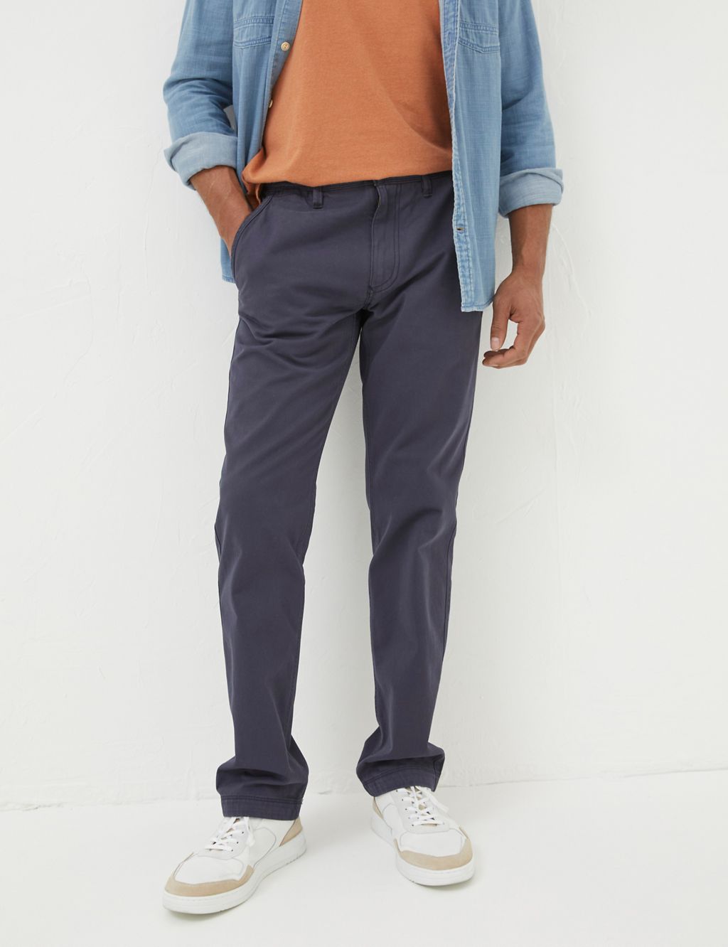 Regular Fit Pure Cotton Chinos 2 of 5