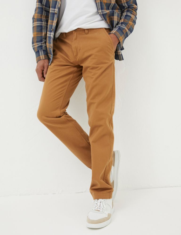 Regular Fit Pure Cotton Chinos 3 of 5