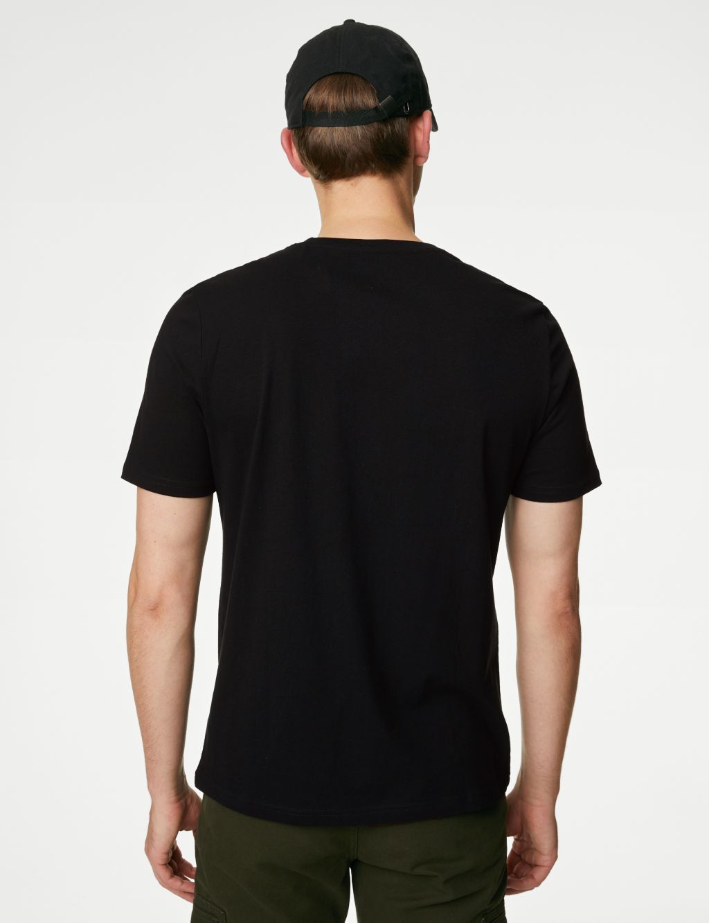Regular Fit Pure Cotton Crew Neck T-Shirt | M&S Collection | M&S