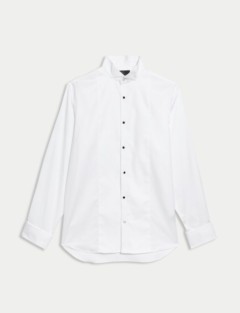 Regular Fit Pure Cotton Double Cuff Dress Shirt 1 of 11