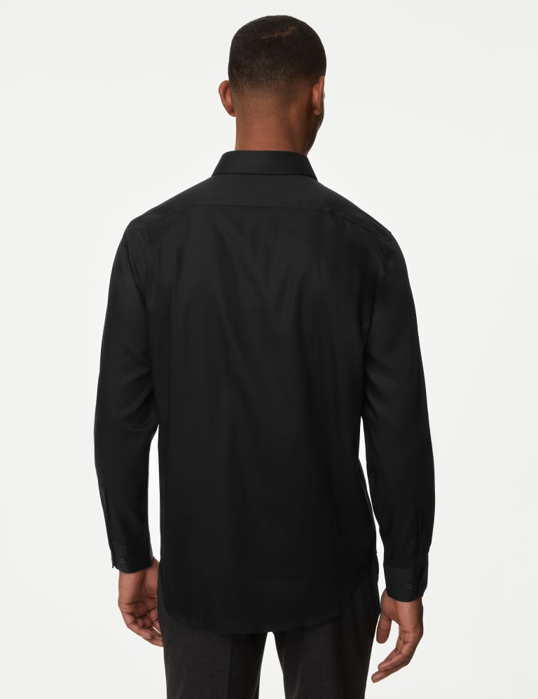 Regular Fit Pure Cotton Non Iron Shirt 5 of 5