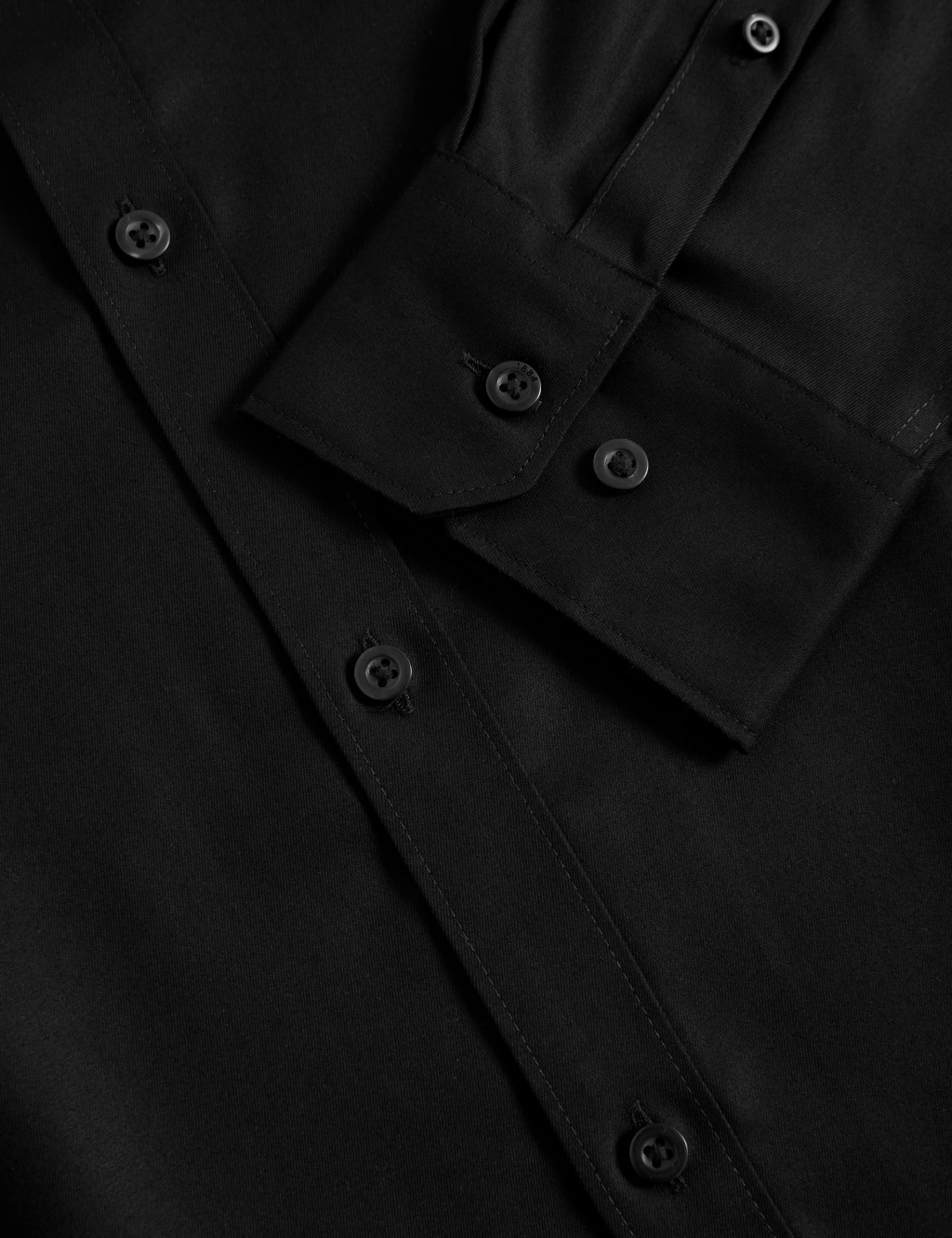 Regular Fit Pure Cotton Non Iron Shirt M&S Collection M&S