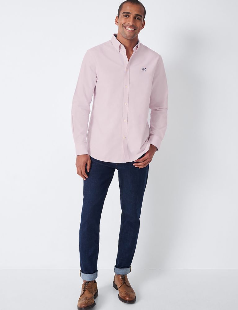 Regular Fit Pure Cotton Oxford Shirt 3 of 4