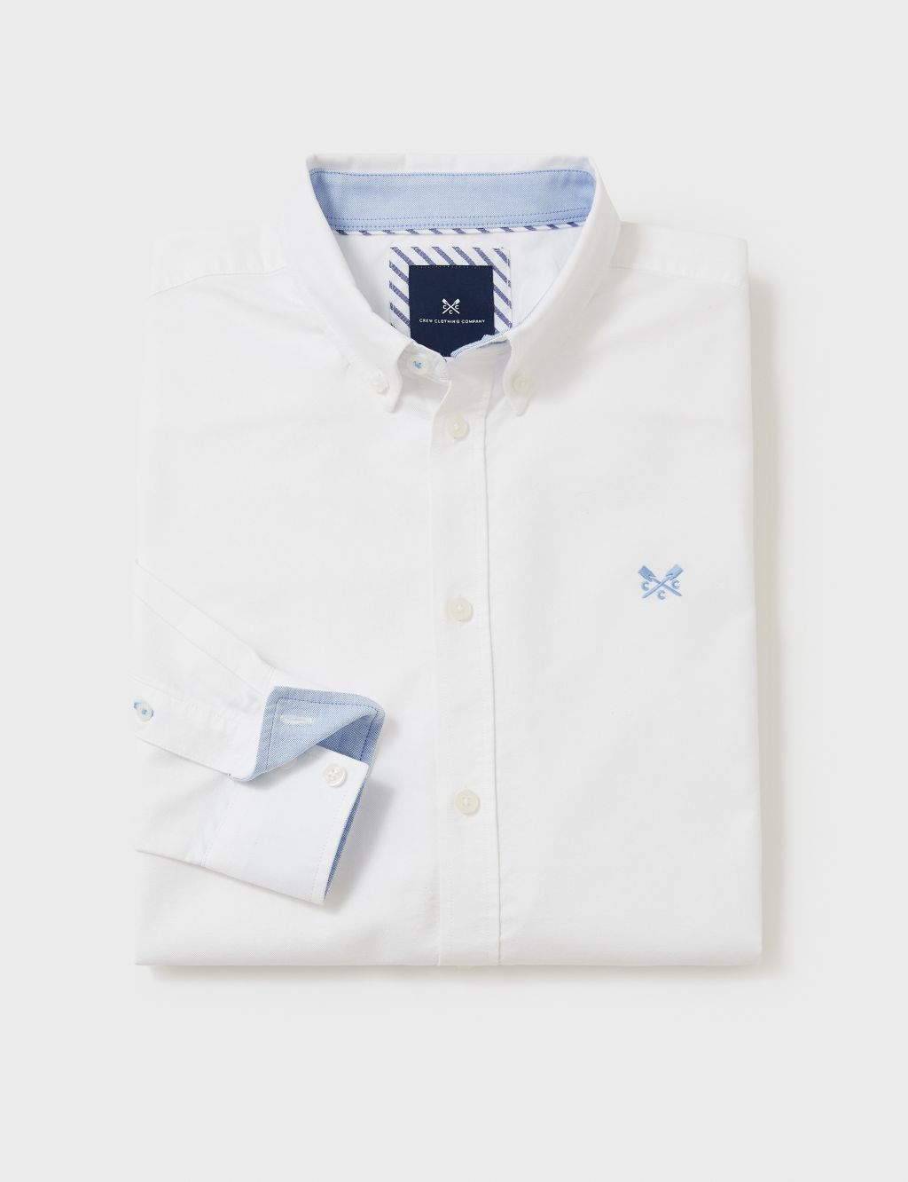 Regular Fit Pure Cotton Oxford Shirt | Crew Clothing | M&S