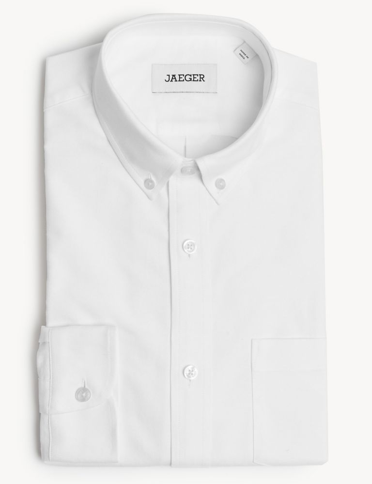 Regular Fit Pure Cotton Oxford Shirt 1 of 2