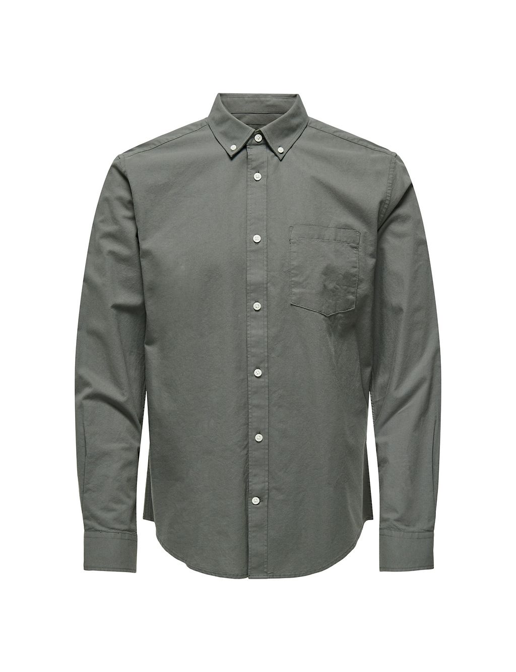 Regular Fit Pure Cotton Oxford Shirt 1 of 5