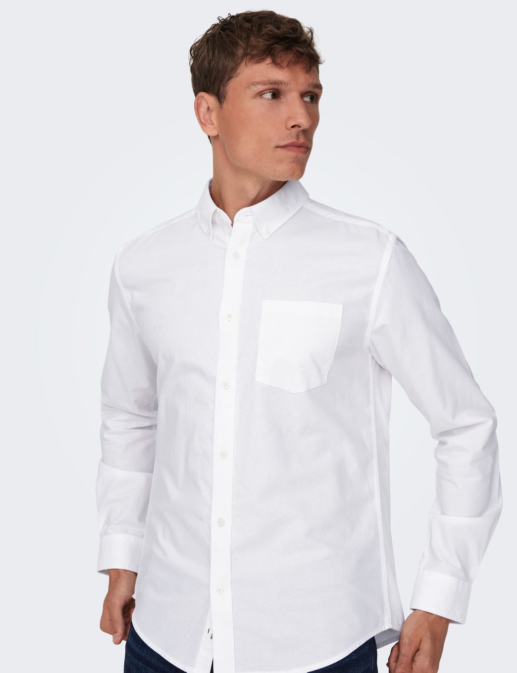 Regular Fit Pure Cotton Oxford Shirt 7 of 7