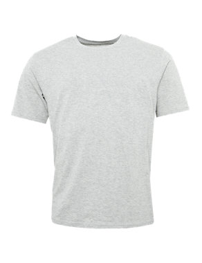 Regular Fit Pure Cotton Stay Soft T-Shirt Image 2 of 4