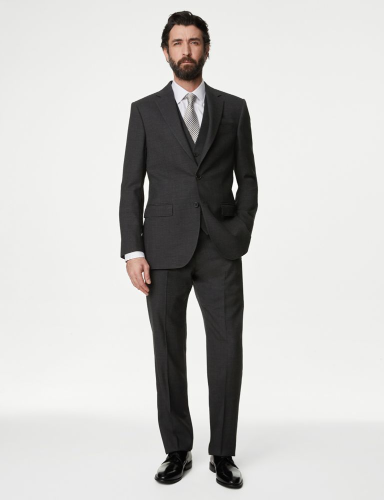 Regular Fit Pure Wool Suit Jacket 4 of 6
