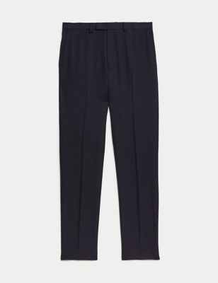 Regular Fit Pure Wool Suit Trousers Image 2 of 6