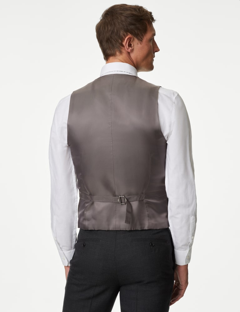 Marks and spencer grey waistcoat discount