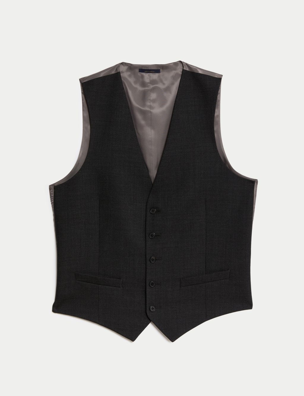 Regular Fit Pure Wool Waistcoat | M&S SARTORIAL | M&S