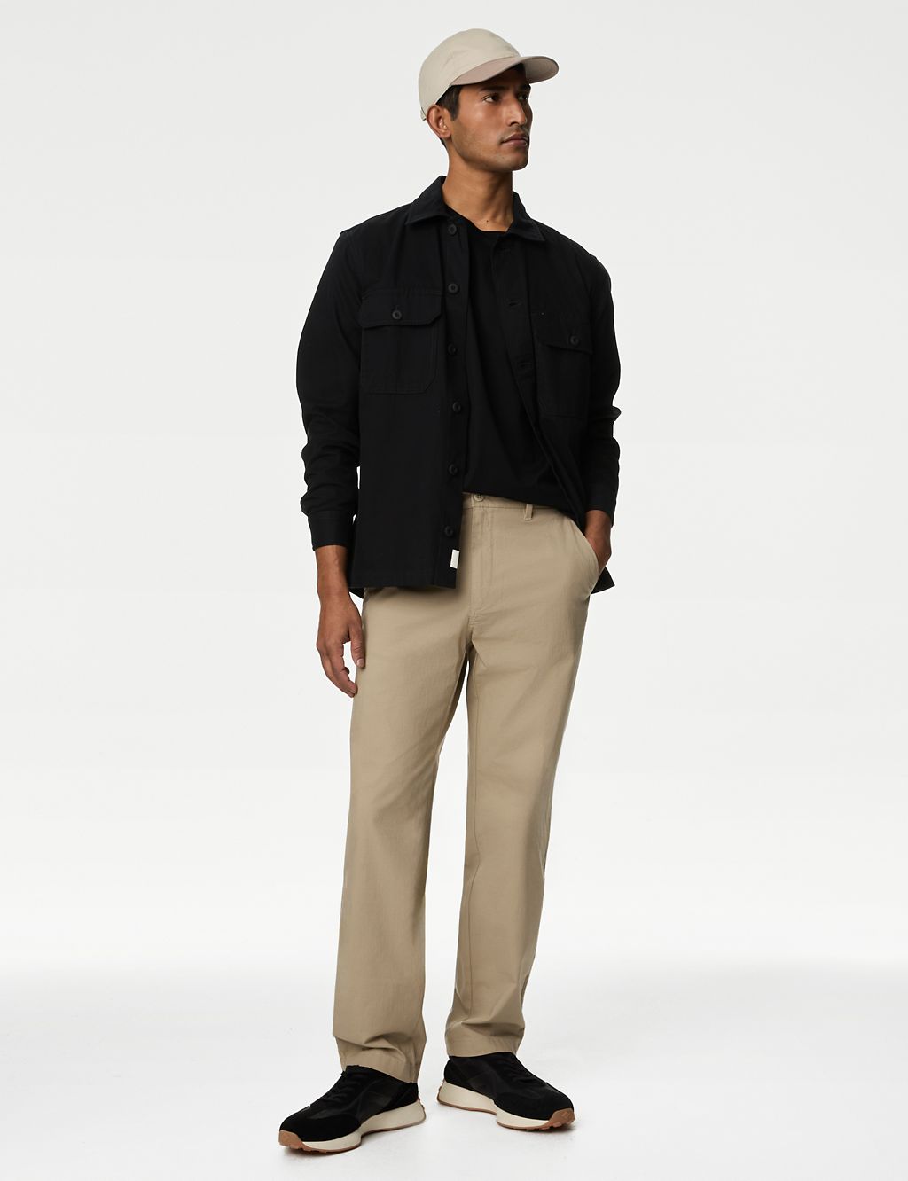Regular Fit Ripstop Textured Stretch Chinos 2 of 6