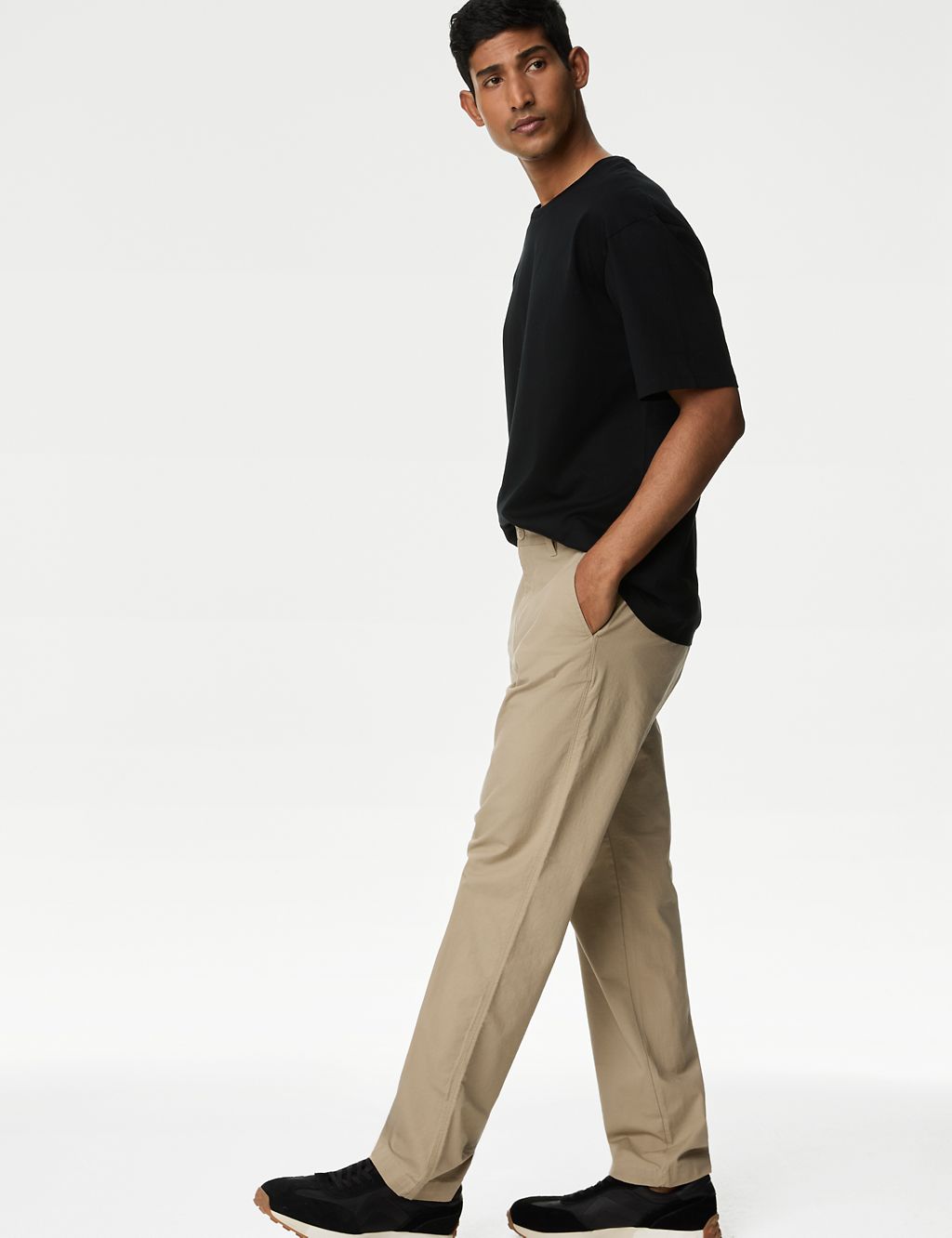 Regular Fit Ripstop Textured Stretch Chinos 5 of 6