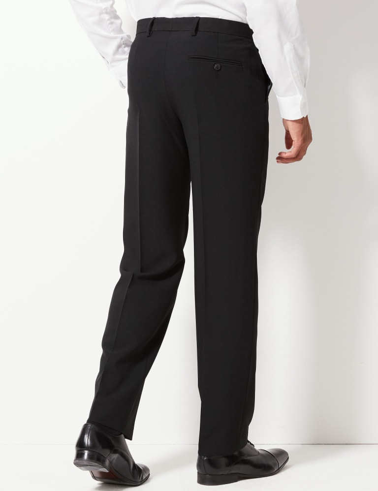 Regular Fit Single Pleated Trousers M S Collection M S