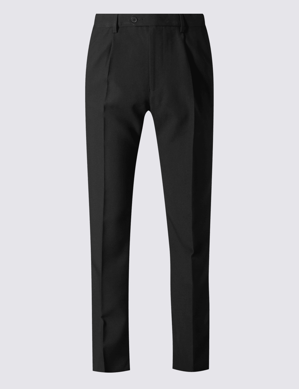 Single pleat mens trousers deals