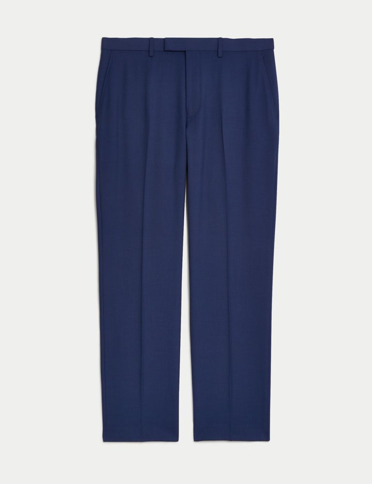 Regular Fit Stretch Suit Trousers 3 of 8