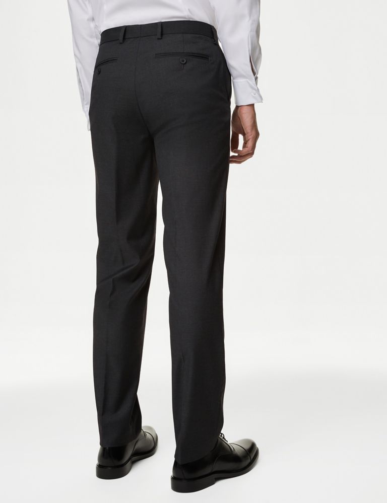 Regular Fit Stretch Suit Trousers 5 of 7