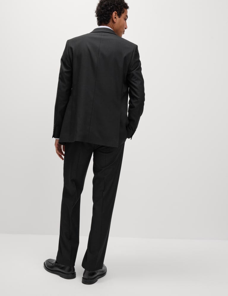 Regular Fit Stretch Suit Trousers M S Collection M S