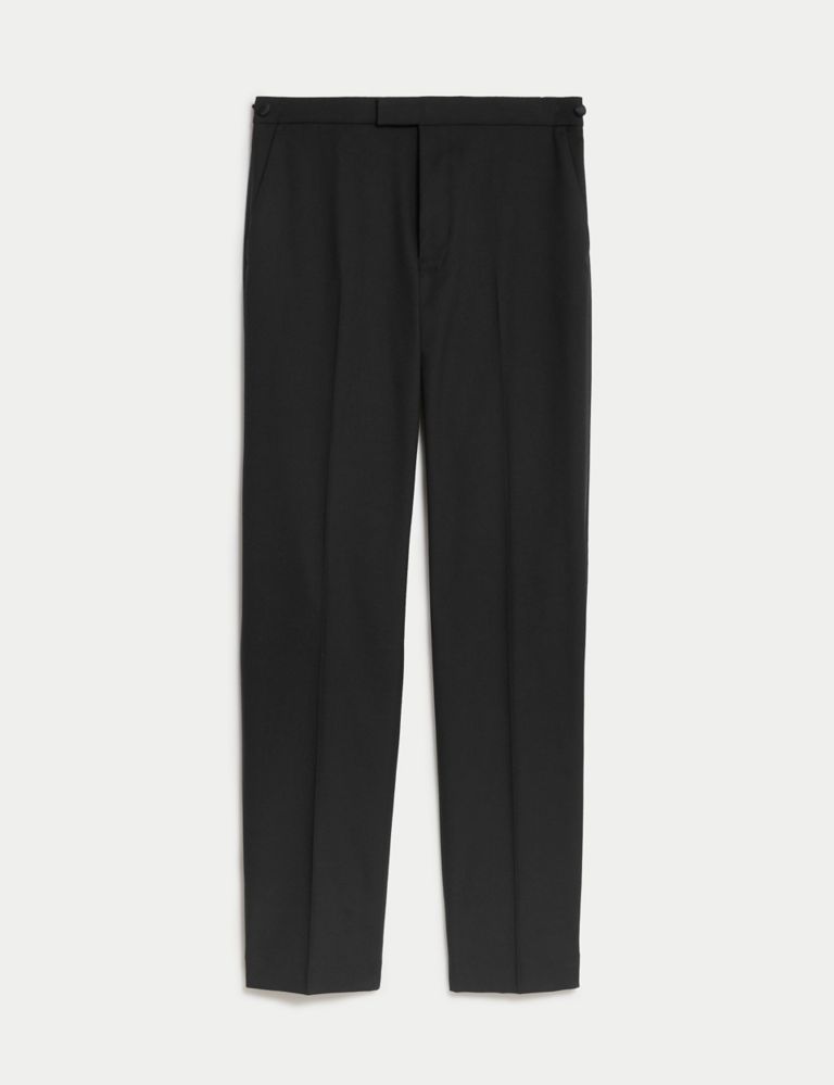 Regular Fit Stretch Tuxedo Trousers 2 of 7