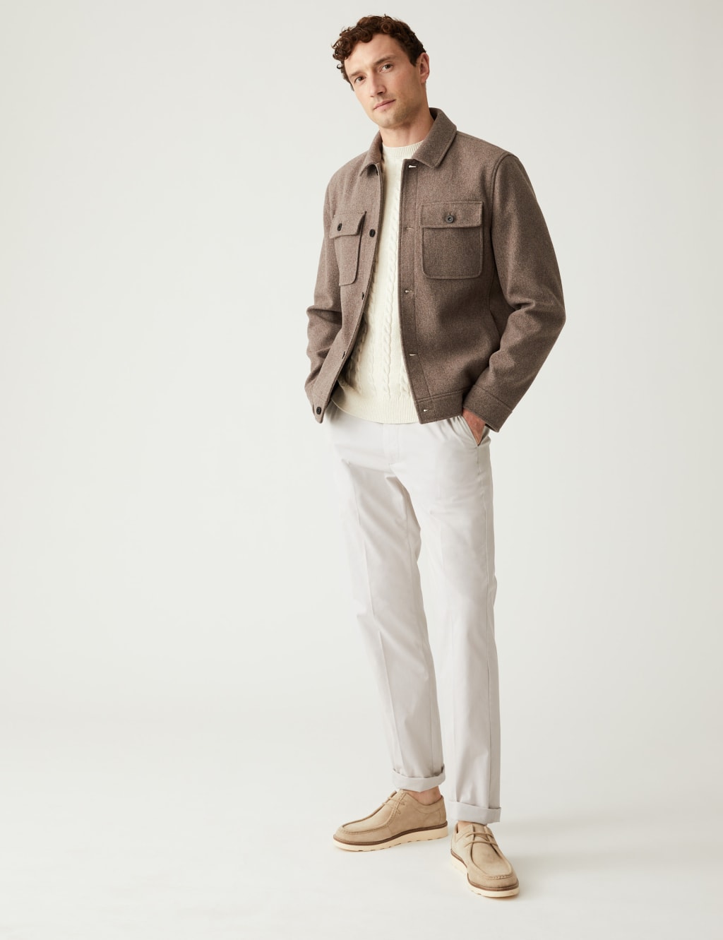 Regular Fit Super Lightweight Chinos 1 of 6