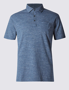 Regular Fit Textured Polo Shirt Image 2 of 3