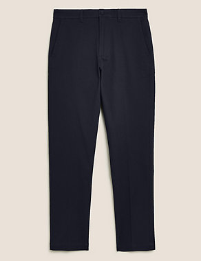 Regular Fit Textured Stretch Chinos Image 2 of 5