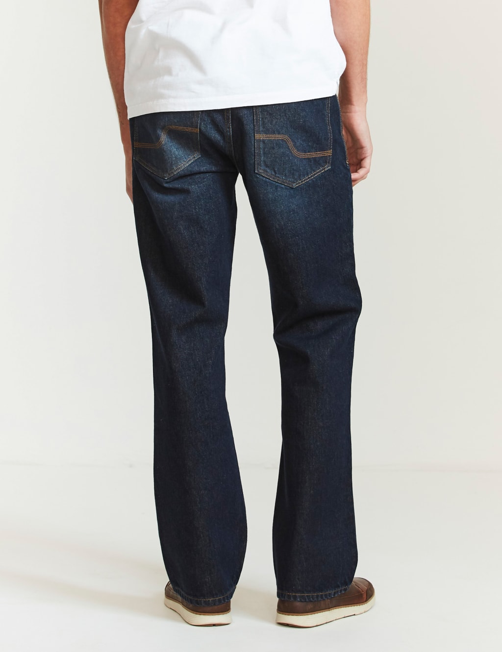 Regular Fit Vintage Wash Jeans FatFace M S
